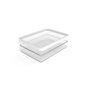 Rotho Rondo Loft Récipient de Conservation des Aliments Blanc Transparent 850 ml
