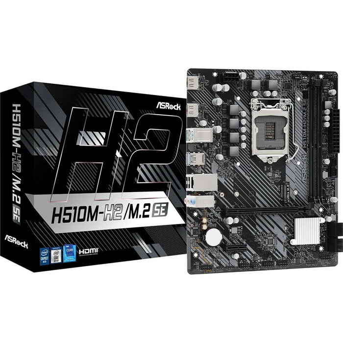 Carte Mère ASRock H510M-H2/M.2 SE LGA 1200 Intel H470 Carte Mère ASRock H510M-H2/M.2 SE LGA 1200 Intel H470