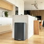 Kitchen Move Poubelle de Cuisine ADMIRAL 50 L Gris Mat