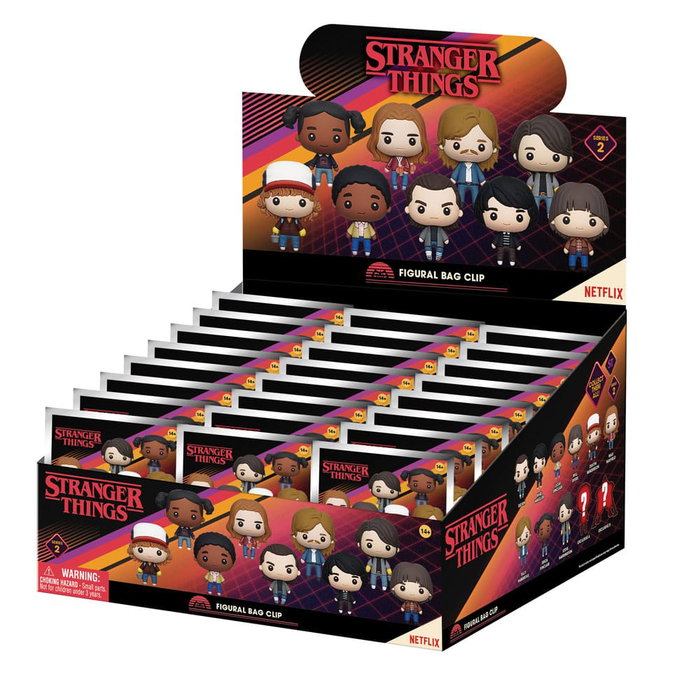 Stranger Things présentoir porte-clés sac à dos 3D Series 2 (24)