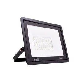 Projecteur LED extérieur 50W 6000 Lm 4000K IP66, réglable 30-100%, durée de vie 60000h, pour murs, pergolas, allées