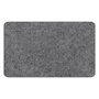 HERRAJES ALK Filtro Adhésif Rectangulaire Gris 25x50 mm pour Protection Meubles et Sols - Pack de 54 Pièces
