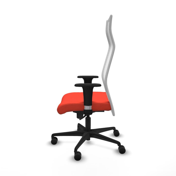 Piqueras y Crespo Chaise de Bureau Albacete, Orange foncé et Blanc
