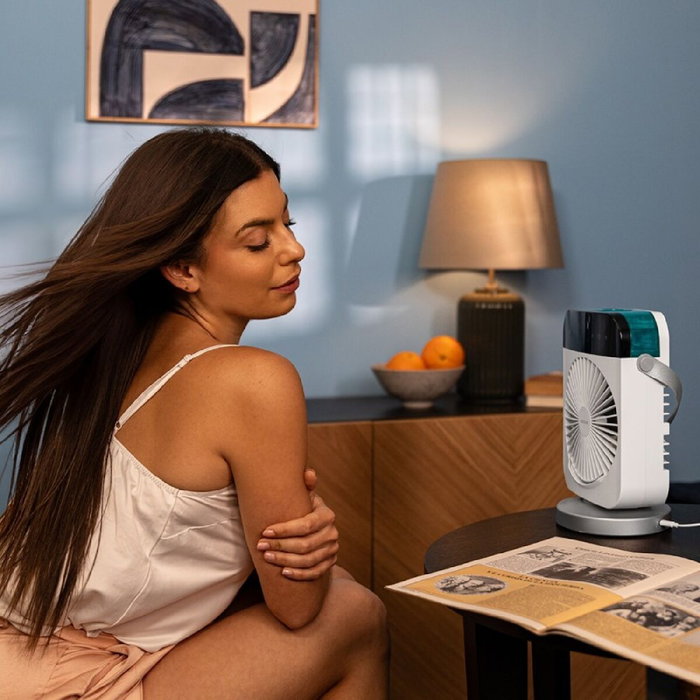 Climatiseur Évaporation Portable Cecotec Blanc Climatiseur Évaporation Portable Cecotec Blanc