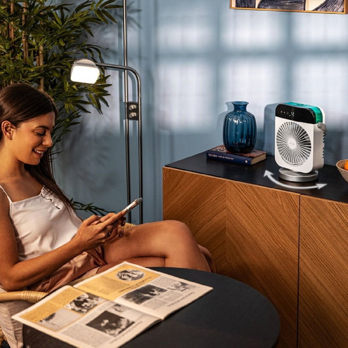 Climatiseur Évaporation Portable Cecotec Blanc Climatiseur Évaporation Portable Cecotec Blanc