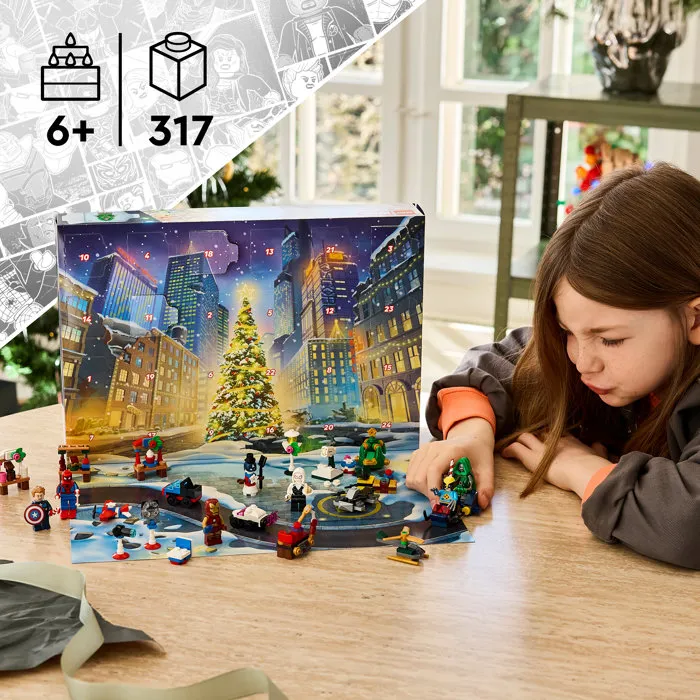 LEGO Marvel Calendrier de l'Avent 2026 - 24 Surprises Super-Héros
