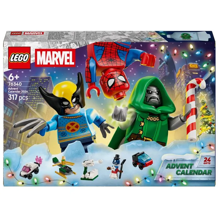 LEGO Marvel Calendrier de l'Avent 2026 - 24 Surprises Super-Héros