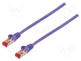 GOOBAY Câble Ethernet Cat 6 S/FTP 10m Violet