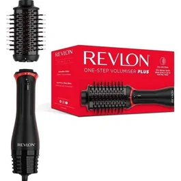 Revlon RVDR5298 One Step Volumizer Plus - Brosse soufflante pour cheveux avec tête amovible, volume et brillance instantanés, chaleur réduite 50%