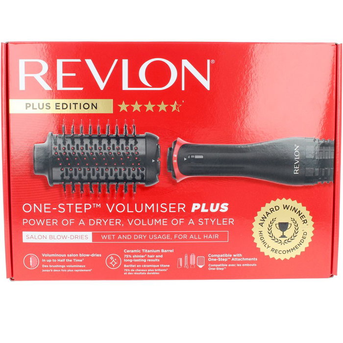 Revlon Brosse Sèche-Cheveux One-Step Volumiser Plus RVDR5298E, 1 unité