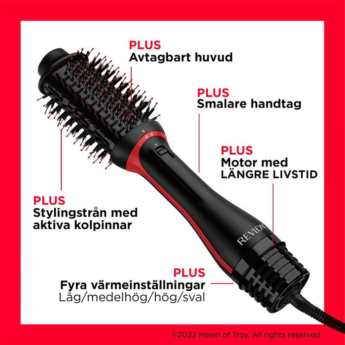 Revlon Brosse Sèche-Cheveux One-Step Volumiser Plus RVDR5298E, 1 unité Revlon Brosse Sèche-Cheveux One-Step Volumiser Plus RVDR5298E, 1 unité