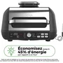 Ninja Foodi Max Pro AG651EU Grille-viande 2460 W, Capacité 3,8 L, Argent/Noir, Cuisson sans fumée
