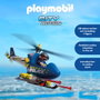 Playmobil Hélicoptère de Police avec Radar City Action 72080