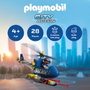 Playmobil Hélicoptère de Police avec Radar City Action 72080