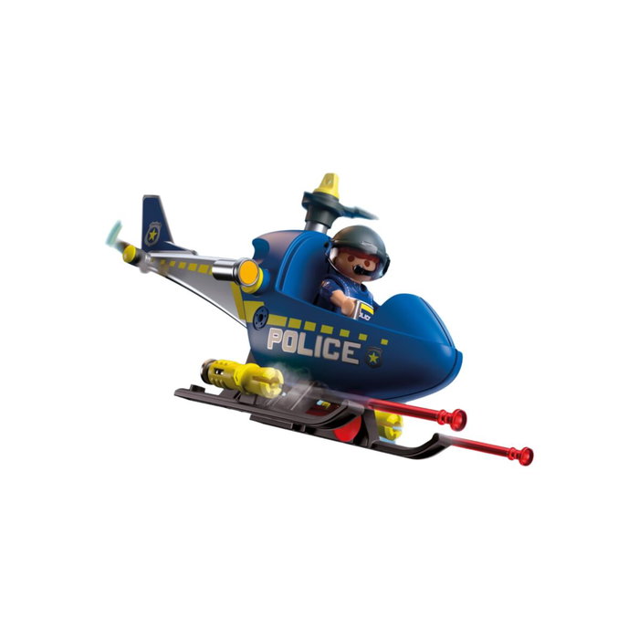 Playmobil Hélicoptère de Police avec Radar City Action 72080 Playmobil Hélicoptère de Police avec Radar City Action 72080