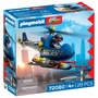 Playmobil 72080 Hélicoptère de Police - Jouet Figurine pour Enfants avec Missions et Aventures de Secours