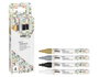 Kreul Kit de 4 marqueurs permanents brillants LACK MARKER Gloss