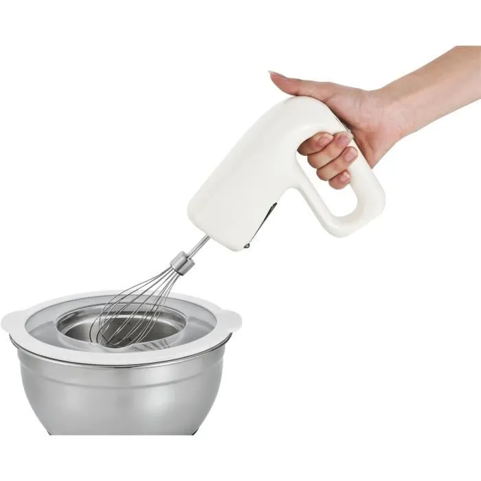 Arthur Martin AM486 Set de 3 Saladiers en Acier Inoxydable 16-20-24 cm avec Couvercles Hermétiques, Graduation Intérieure et Fond Silicone Anti-dérapant