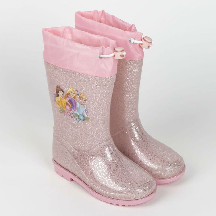 Bottes en Caoutchouc pour Enfants Disney Princess Rose 22-28