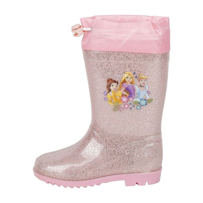 Bottes en Caoutchouc pour Enfants Disney Princess Rose 22-28