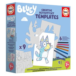 Educa Kit Créatif Modèle d'Activité Bluey 19886 pour Enfants - Création Art et Développement de la Concentration - Dès 3 Ans