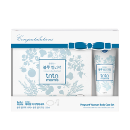 Tntn Mom's Kit Maternité Blue Belly : Crème Anti-Verrue 125 ml et Patchs Anti-Verrue 10 pcs - Soin du Ventre pour Femmes