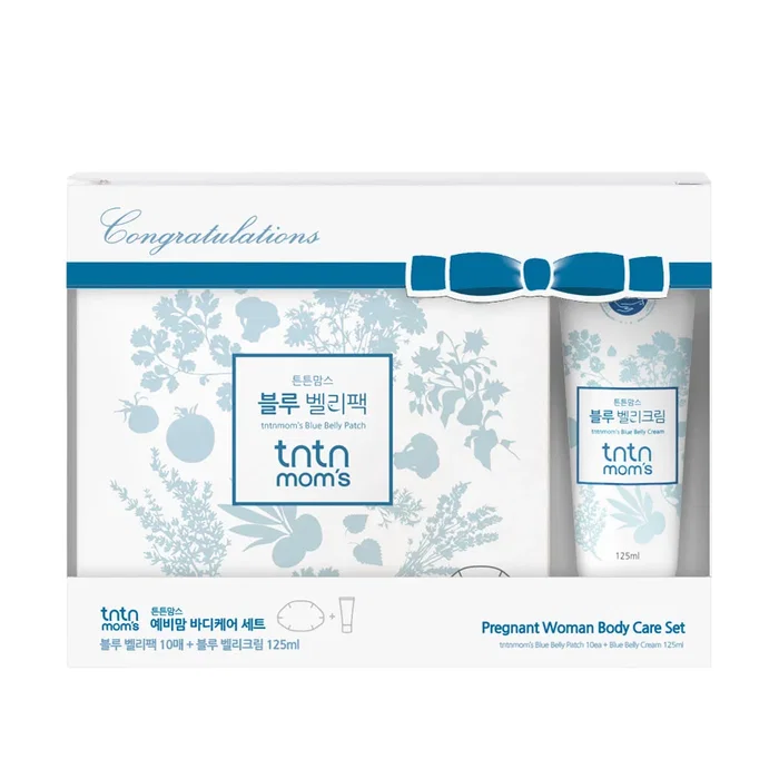 Tntn Mom's Set Soin Anti-Verregetures Ventre Bleu Tntn Mom's Set Soin Anti-Verregetures Ventre Bleu