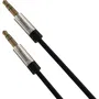Yenkee Câble Audio Auxiliaire Stéréo Jack 3.5 mm M/M 2 m - Modèle YCA 202 BSR - Connexion Haute Qualité avec Connecteur Métallique