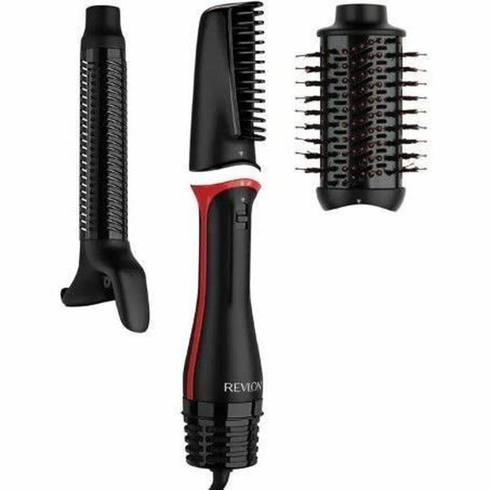 Revlon Multistyler One-Step RVDR5333 3-en-1 Noir et rouge Revlon Multistyler One-Step RVDR5333 3-en-1 Noir et rouge