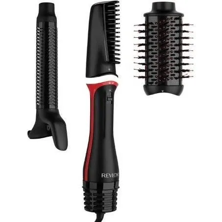 Revlon RVDR5333 Brosse Coiffante Multistyler One-Step 3-en-1 - 64 mm, 4 Températures Réglables, Sèche, Boucle et Coiffe