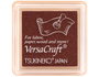 Tsukineko VERSACRAFT Tampon encreur textile chocolat 33x33mm