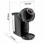 Cafetière à capsules DeLonghi Genio S Plus Noir