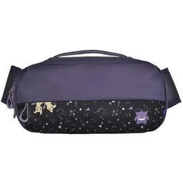 Hori Sac Aventure Pokémon Nintendo Switch 2 - Design Gengar & Mimikyu - Bandoulière réglable - Compatible Switch, Switch Lite et Switch OLED