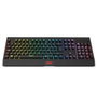 Krom Kabala Combo Clavier et Souris Gaming Sans Fil RGB QWERTY Espagnol Noir Multicouleur