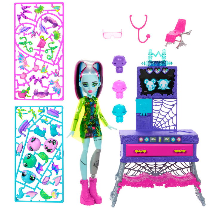 Monster High Laboratoire de Frankie Stein avec Création d'Animal Monstrueux Monster High Laboratoire de Frankie Stein avec Création d'Animal Monstrueux
