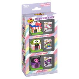 FUNKO Blister 3 Bitty Pop! Towns Hello Kitty and Friends