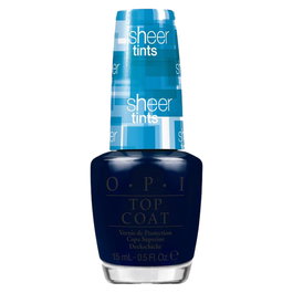 OPI Vernis à ongles GelColor - I Can Teal You Like Me, Bleu-vert pailleté, 15 ml, Collection Pure