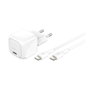 Belkin WCA008KQ1MWH-B6 Chargeur mural Boost Charge USB-C 30 W Blanc