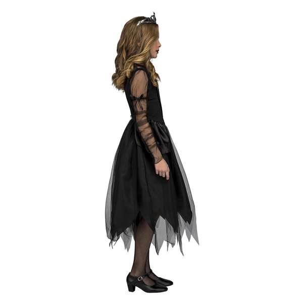 My Other Me - Déguisement Damoiselle Gothique Taille 7-9 Ans pour Enfant - Tiara, Robe et Collier - Polyester 100% - Multicolore My Other Me - Déguisement Damoiselle Gothique Taille 7-9 Ans pour Enfant - Tiara, Robe et Collier - Polyester 100% - Multicolore