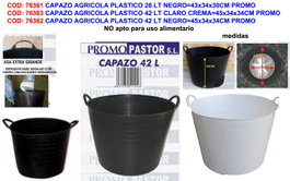 Caisson de rangement agricole plastique 42 L noir