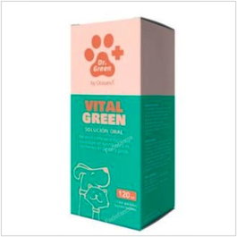 DR. GREEN VET Vitalgreen pour chiens et chats 120 ml