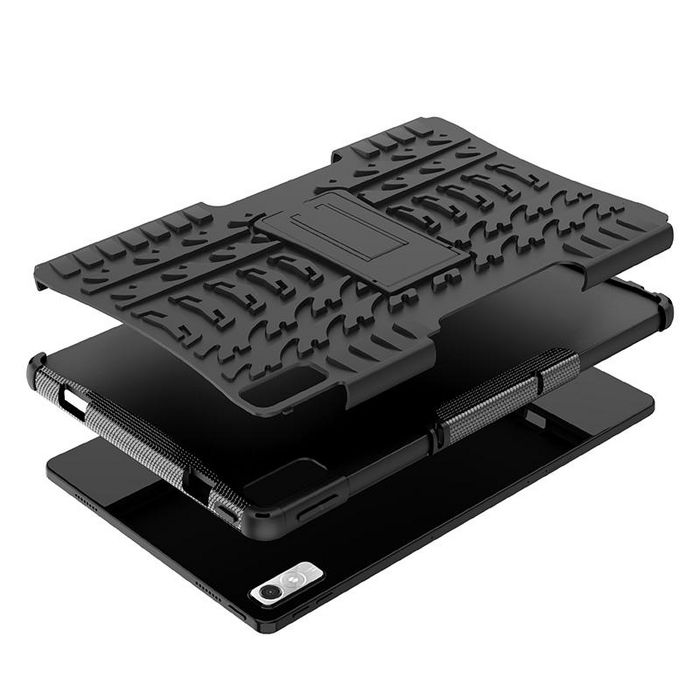 eSTUFF Housse et Support PORTLAND pour Lenovo Tab P11 2e génération - Housse de Protection avec Pied Pliable - Noir eSTUFF Housse et Support PORTLAND pour Lenovo Tab P11 2e génération - Housse de Protection avec Pied Pliable - Noir
