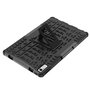 eSTUFF Housse et Support PORTLAND pour Lenovo Tab P11 2e génération - Housse de Protection avec Pied Pliable - Noir