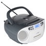 Reflexion RCR2260 Boombox Radio-CD-Kassette blanc/gris