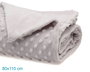 KioKids Manta Couverture Bébé Tundosada, Douce et Texturée, Gris, 80 x 110 cm, Polyester, Dès la Naissance