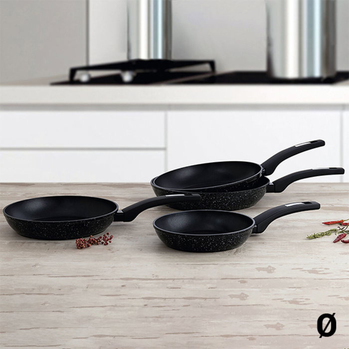 Quid Poêle anti-adhésive Estelar Noir 20 cm