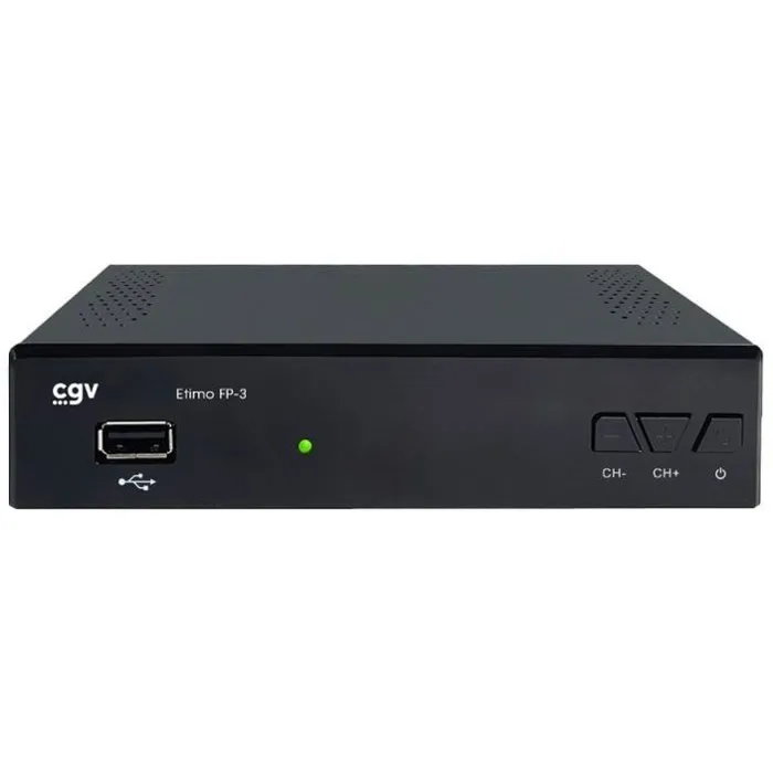 CGV ETIMO FP-3 - Récepteur-enregistreur TNT HD compact et discret pour vos programmes CGV ETIMO FP-3 - Récepteur-enregistreur TNT HD compact et discret pour vos programmes