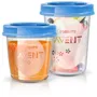Philips Avent Set de Pots de Conservation pour Purées Bébé - 10x180ml + 10x240ml + 20 Couvercles + Cuillère de Sevrage + Livret Recettes