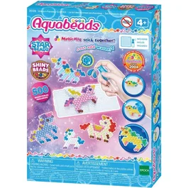 Aquabeads Kit des amies licornes - 800 perles - Jeu créatif pour enfants dès 4 ans
