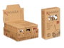 Kinvara Lot de 30 brochettes apéritif assorties en bambou blanc, noir et rouge 7x12x3 cm (Set de 48)